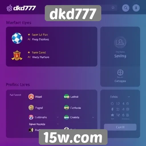 jogadores elogiam a interface do dkd777